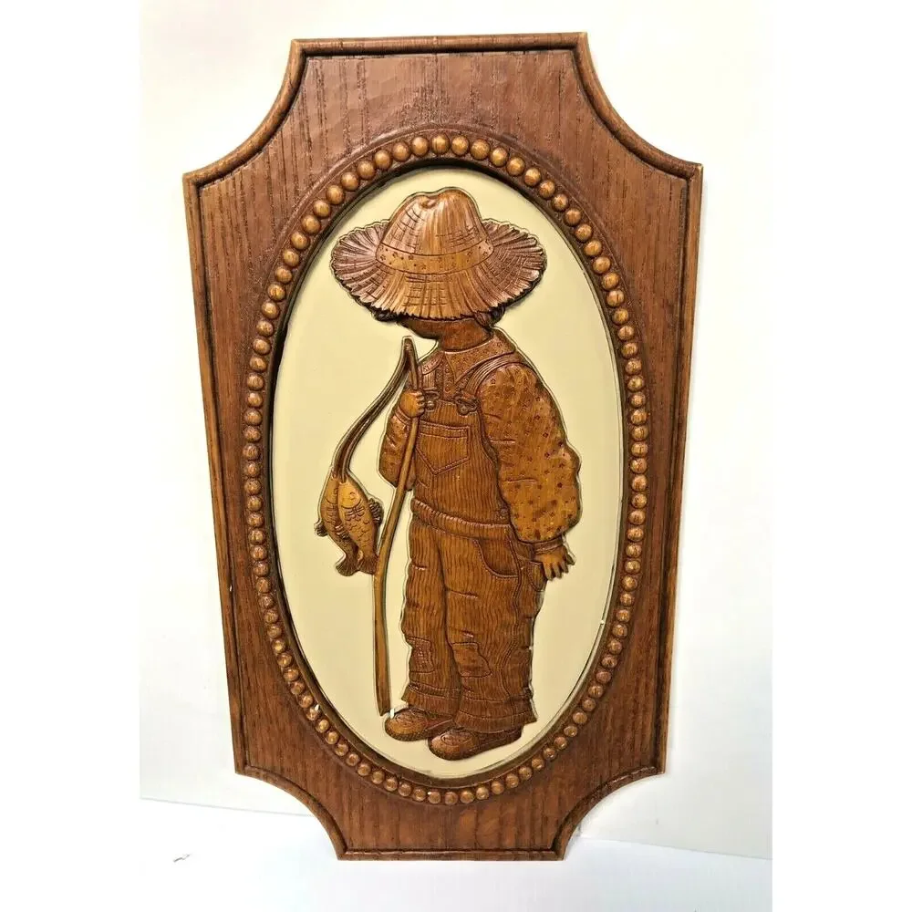 Vintage American Greeting Robby Hobbie Hobby 1970s 3D Wall Hanging 15